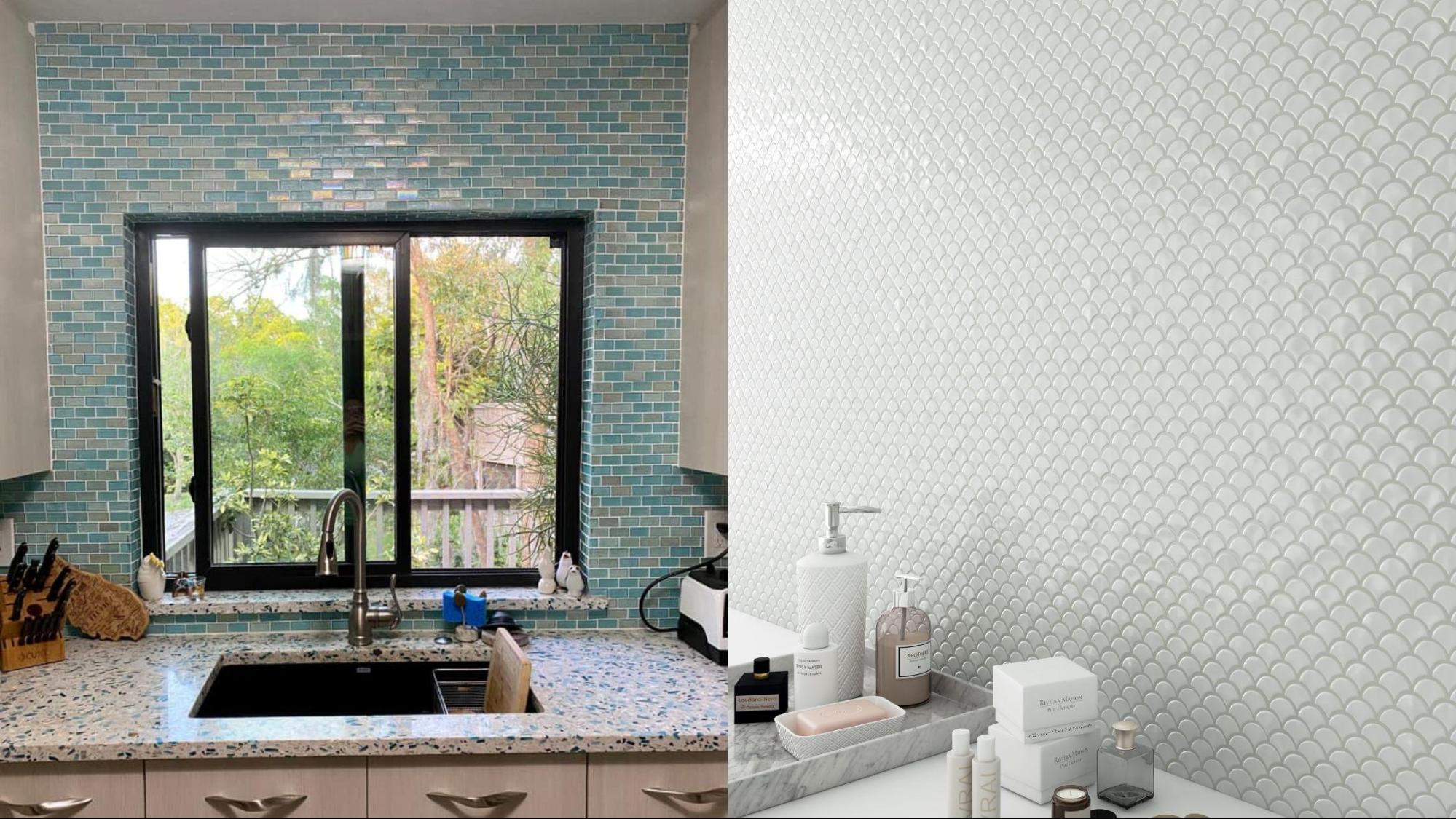 mosaic backsplash tile 