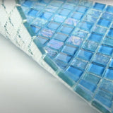 mesh mounted glass tile