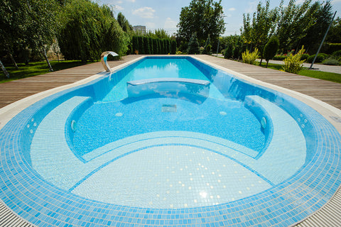glass mosaic tile for swimming pools