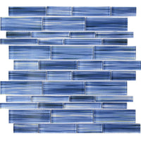 Spray Rock, Linear Glass Tile | AVEALTOSRMLMO | Tesoro Mosaic Tile ...