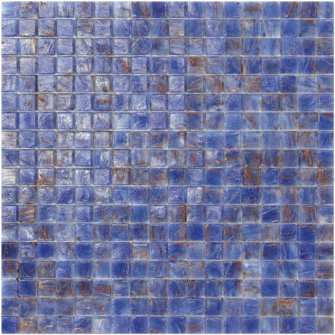 Galles, 5/8 x 5/8 Glass Tile  Mosaic Pool Tile by SICIS – AquaBlu Mosaics