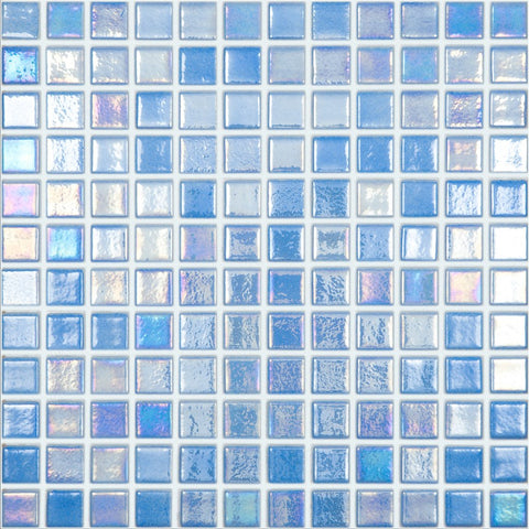 Arrecife Blue Anti Slip 1x1 Glass Mosaic 12x12