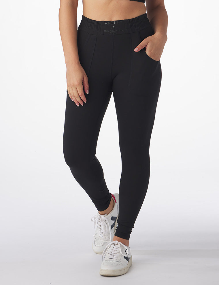 Boxing Legging: Black