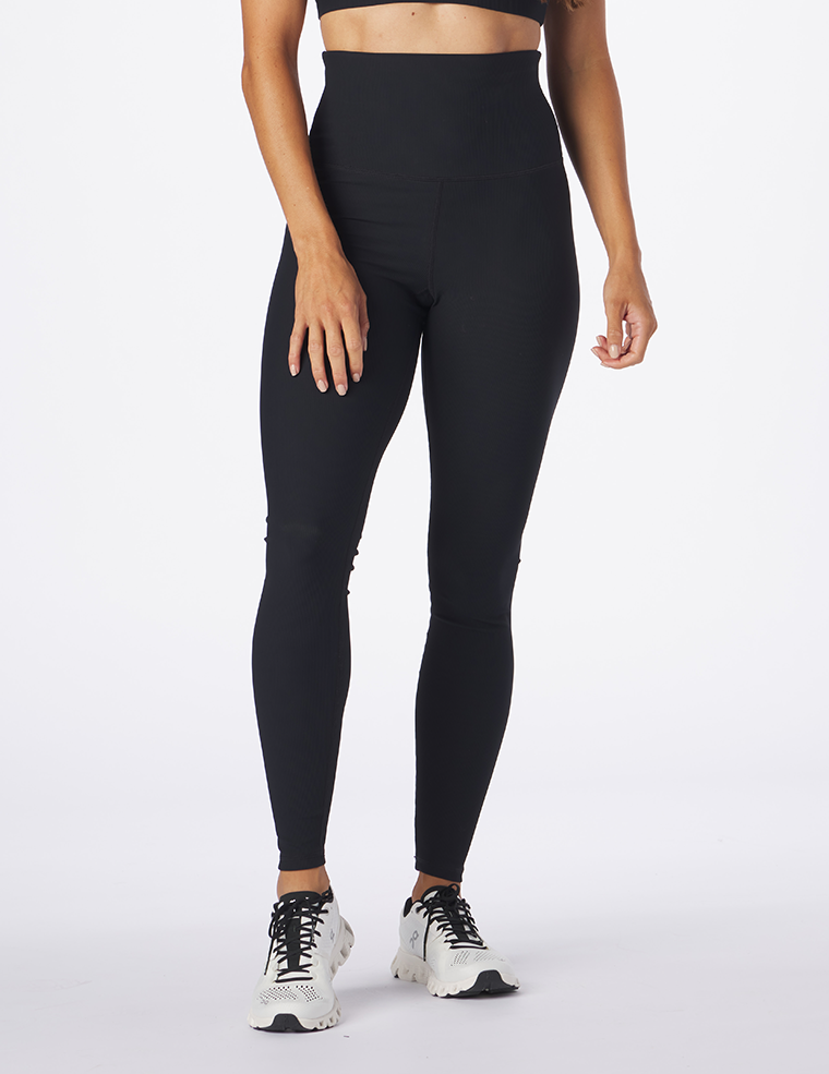 Women Gym Leggings High-Waisted Black