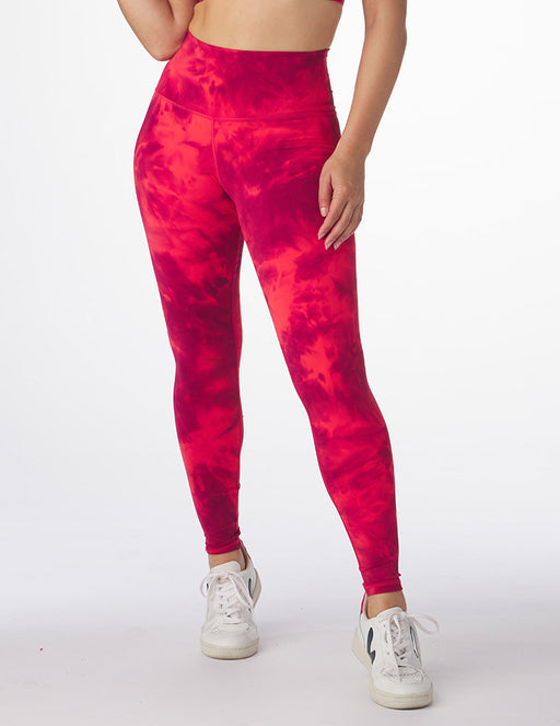 Women Solid Dusty Rose Slim Fit Shimmer Leggings – Cherrypick