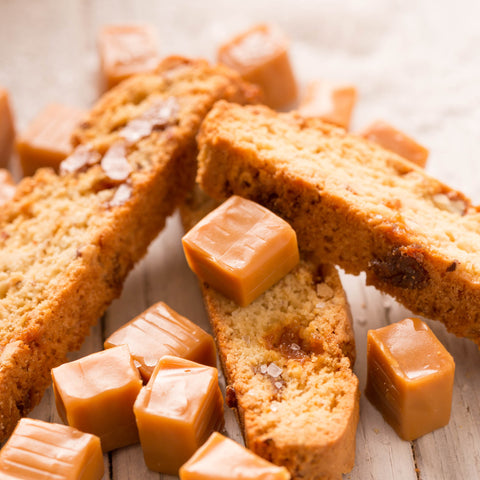 Sea Salt Caramel Biscotti