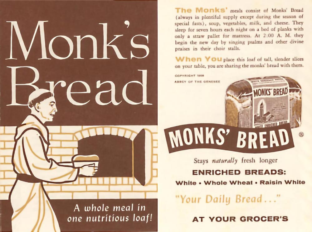 Early Monks' Bread Wrapper