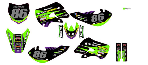 KLX110 Graphic Kit