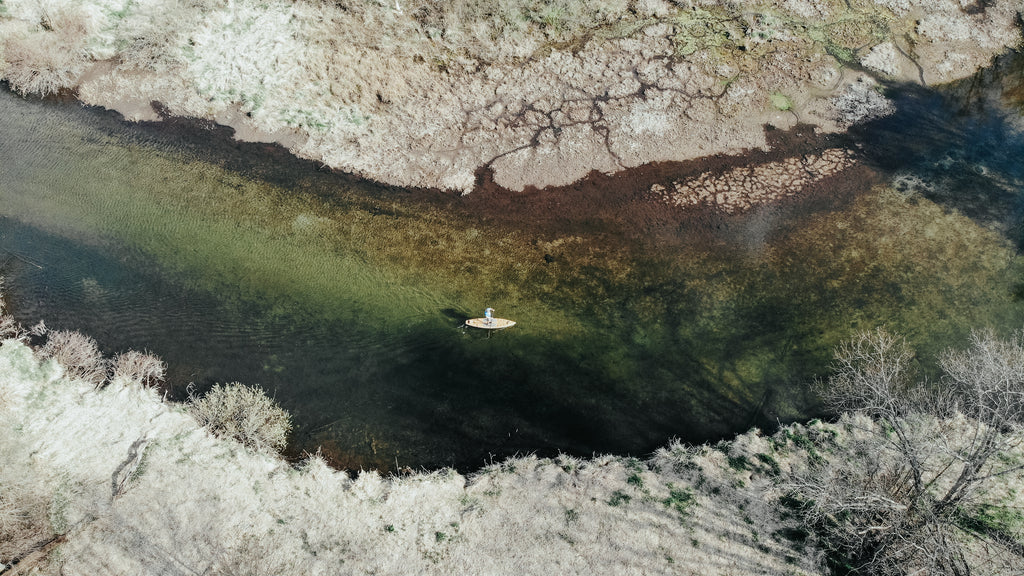 Paddling the Huron River