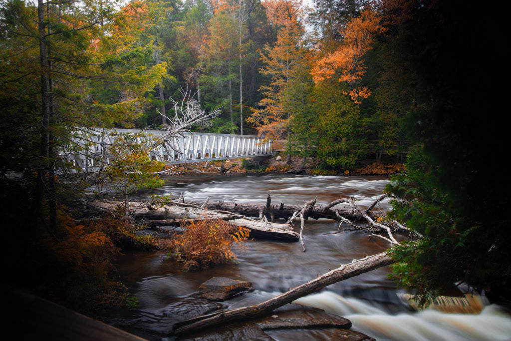 Tahquamenon Falls bridge