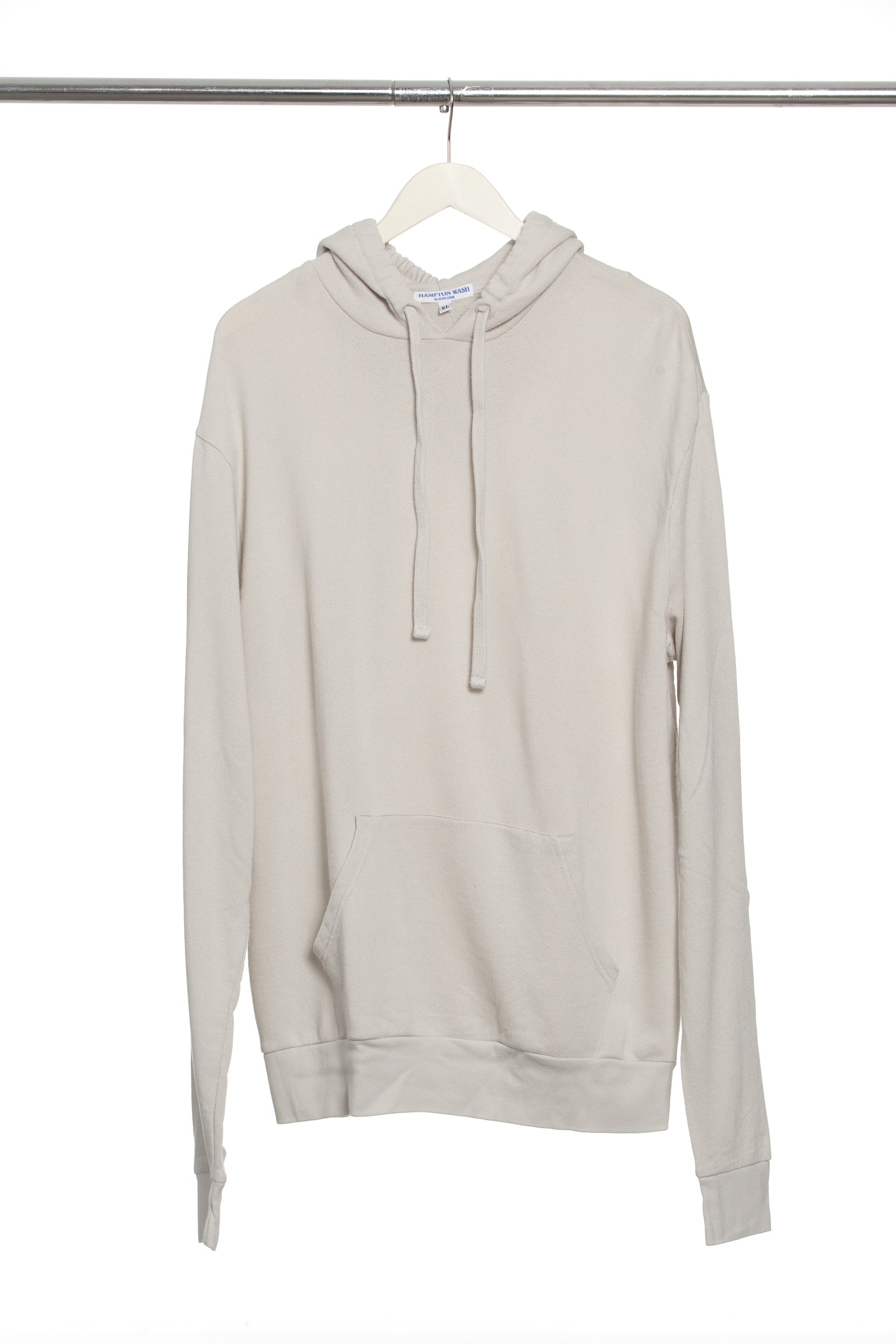 French Terry Hoodie Stone