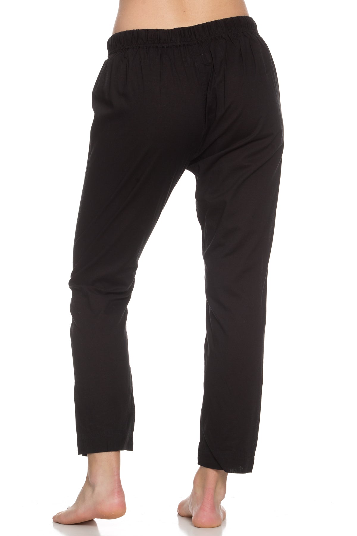 Black Organic Hampton Pant