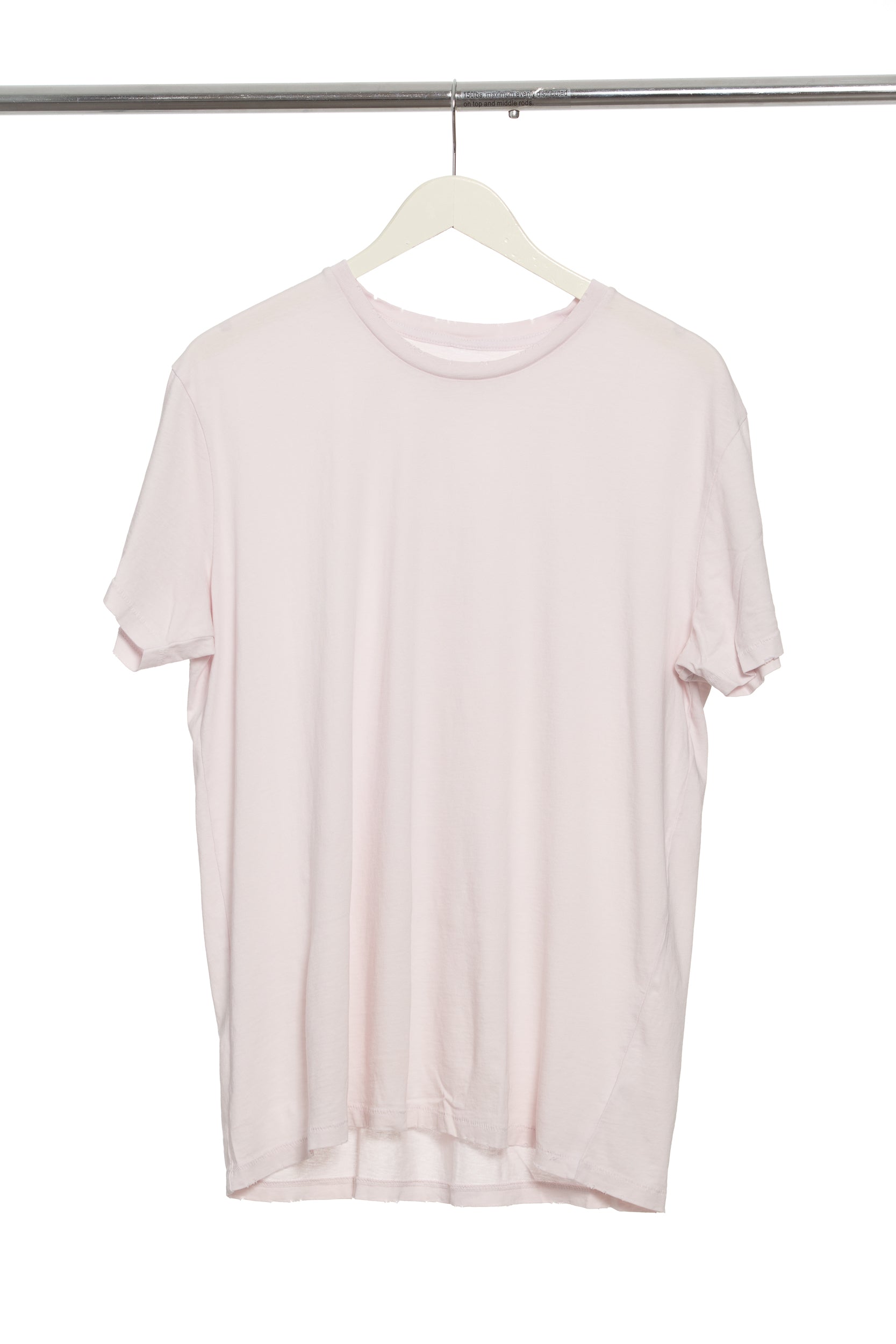 Raw Edge Tee in Orchid