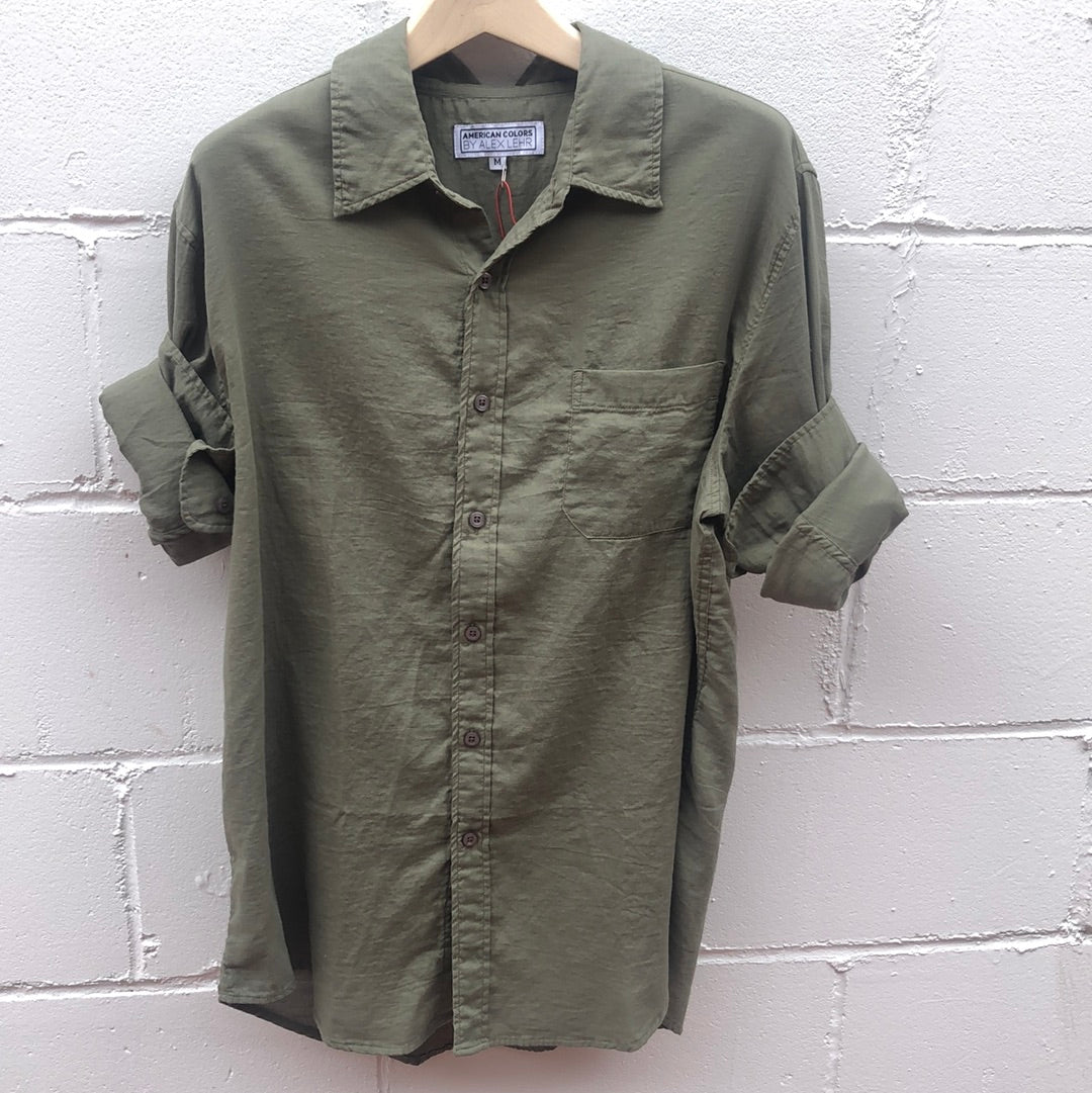 Men's Gauze Army Shirt