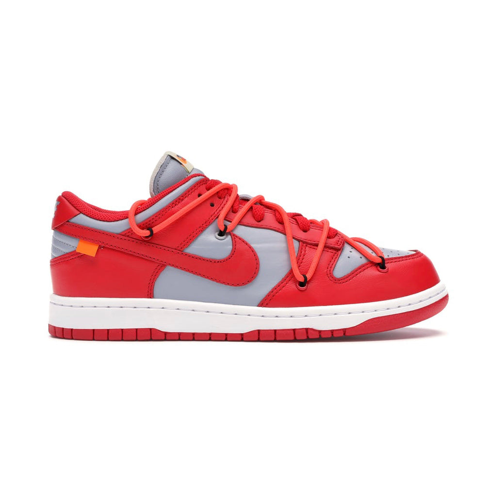 nike x off white dunk low red