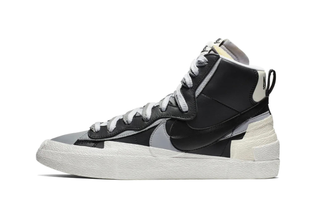 Nike X sacai blazer mid black / grey 