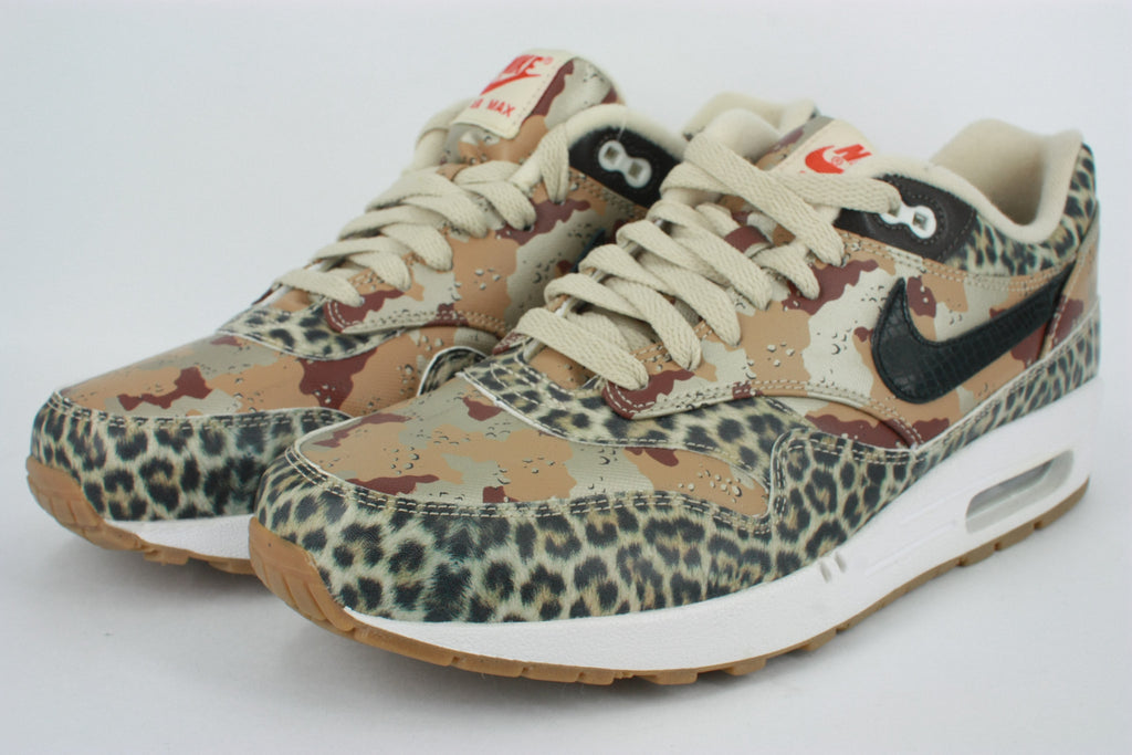 nike air max 1 desert camo leopard