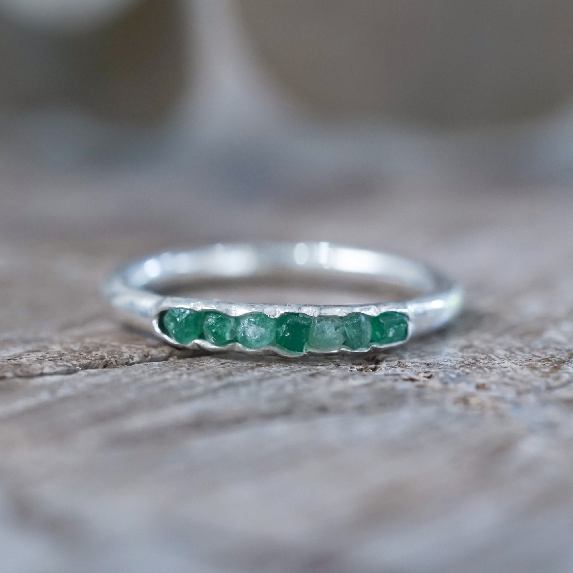 Art Deco Emerald Diamond Platinum Ring 8ct Emerald Circa 1920 – Antique  Jewellery Online