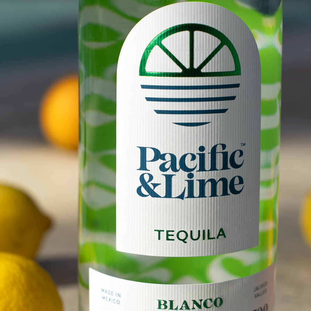 Tequila Pacific & Lime Blanco 100% Agave Azul