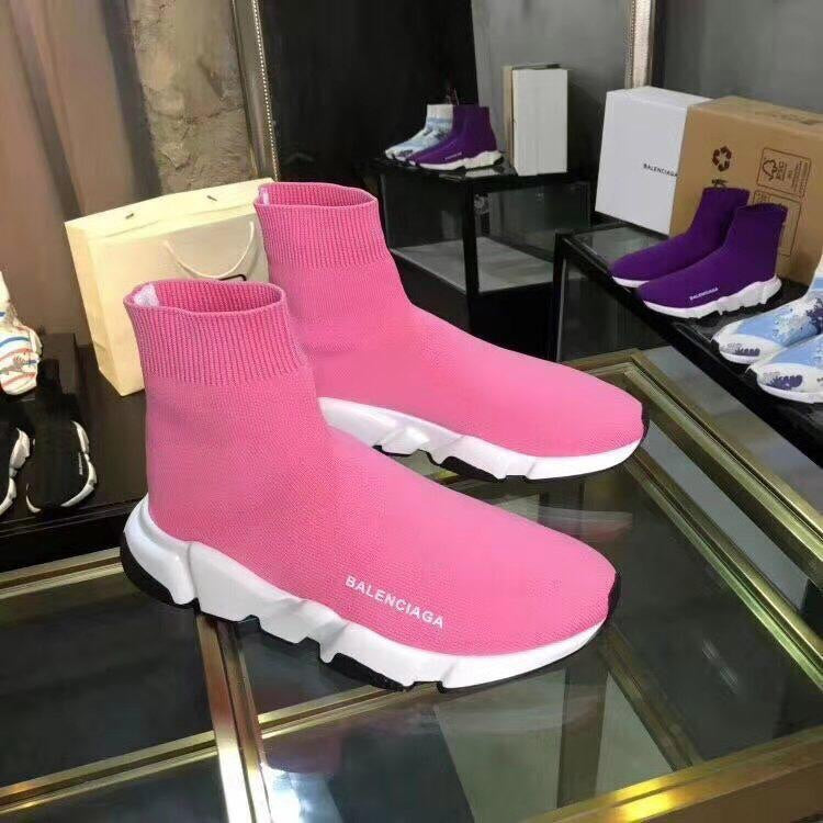 Balenciaga Pink Speed Runners – sofleeky