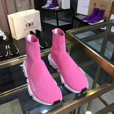 balenciaga pink speedrunners