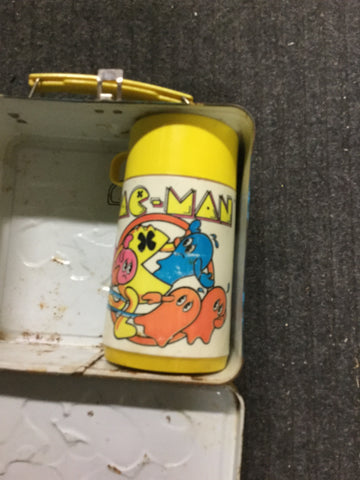 pac man lunch box 1980