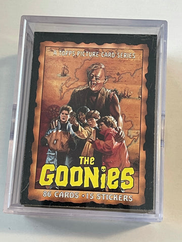 Goonies movie rare cards set 1985