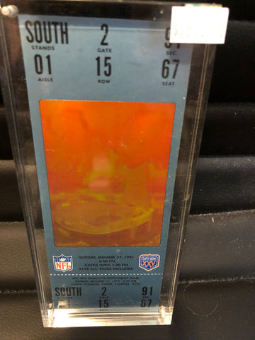 1991 super bowl ticket