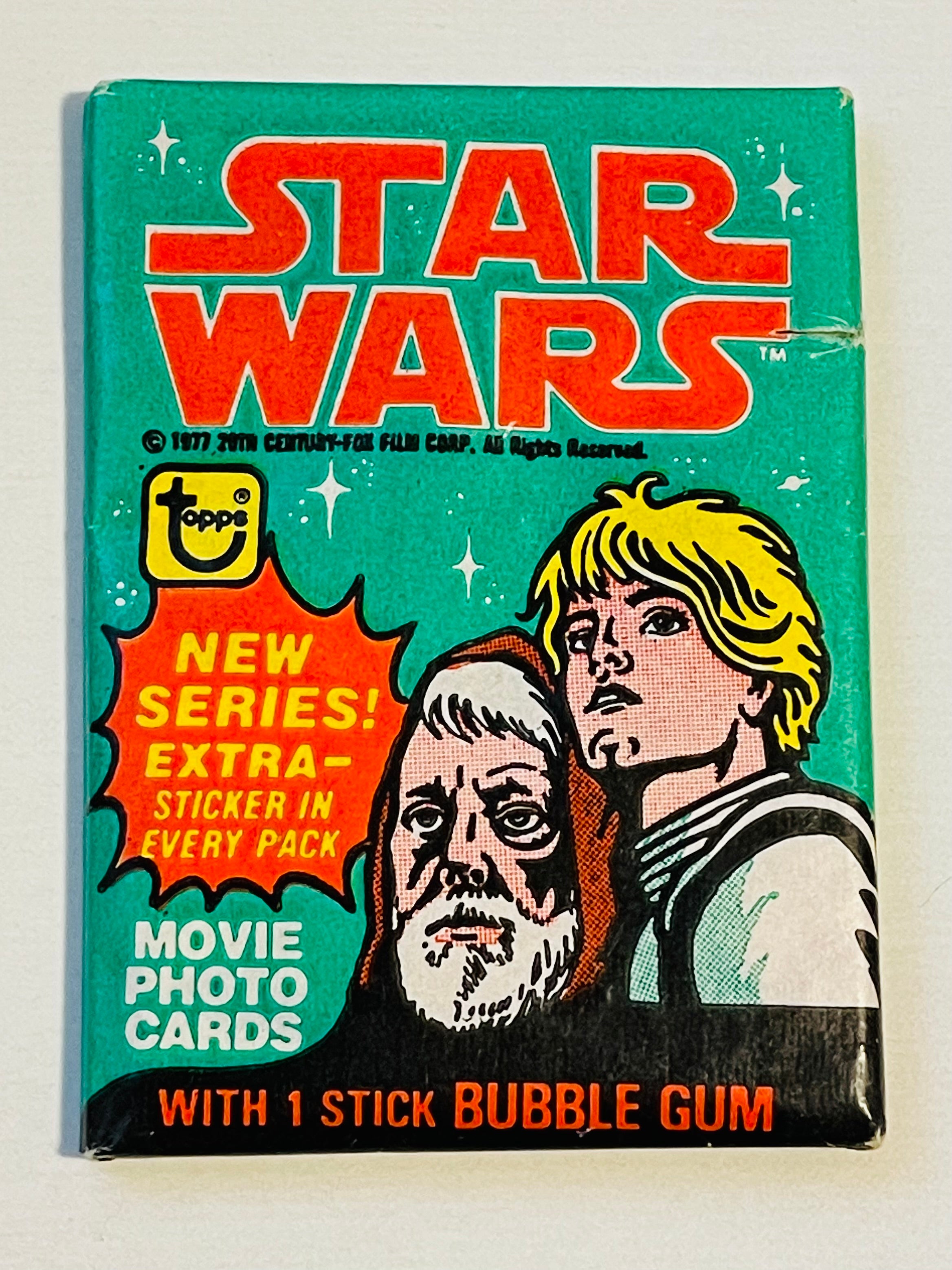 Star Wars Topps First movie cards rare ad sell sheet 1977