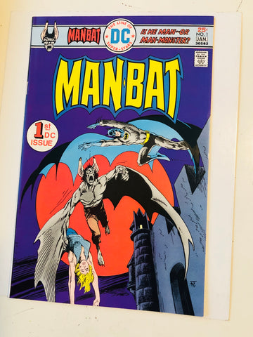 Batman Man-Bat #1 high grade comic book 1975 – Fastball Collectibles