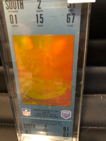 1991 super bowl ticket