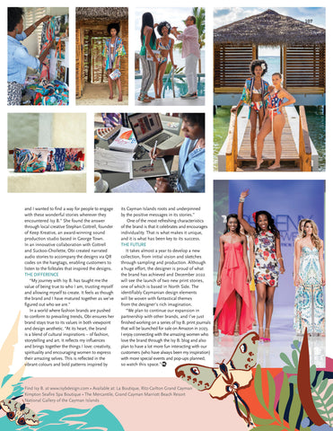 Isy B. and the Art of Reinvention in the Winter issue of RealLife Caribbean