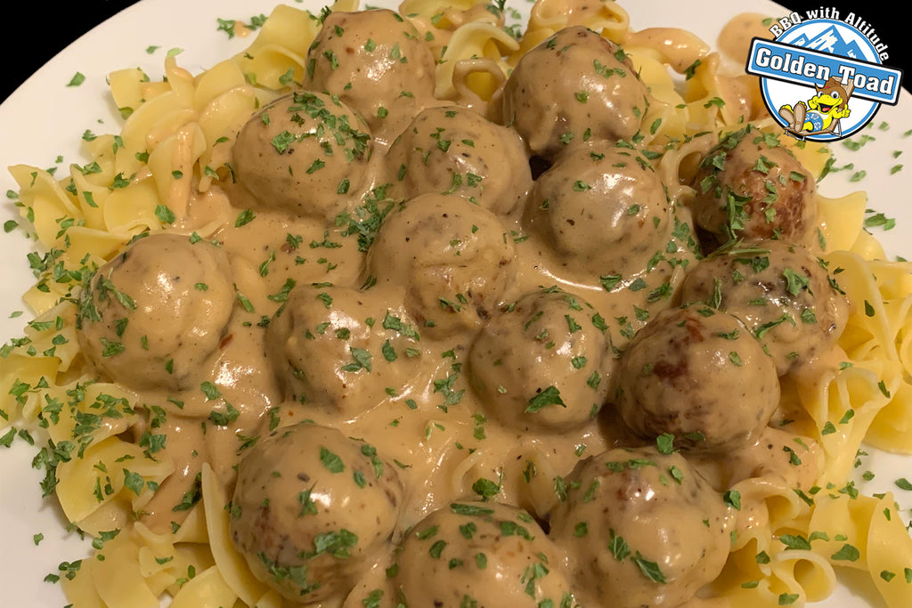 Golden Toad Swedish Meatballs