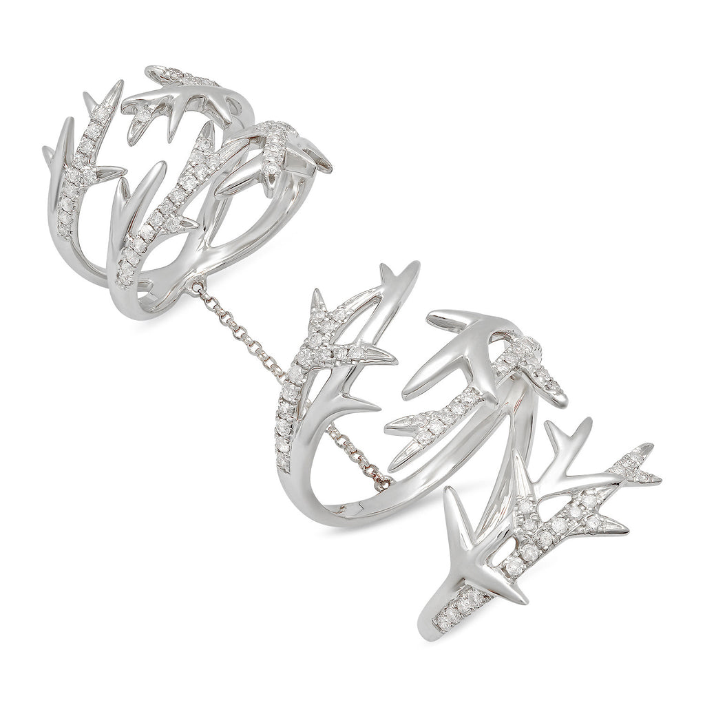 Thorn Double Ring – Elodie K