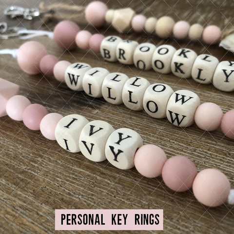 Personalised Girls Names on Key Rings for Blog Article