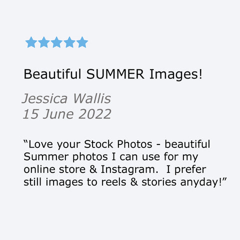 Happy Customer 5 star Review on Photo Stock