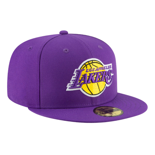 Los Angeles Lakers Black & White 59FIFTY Fitted – New Era Cap