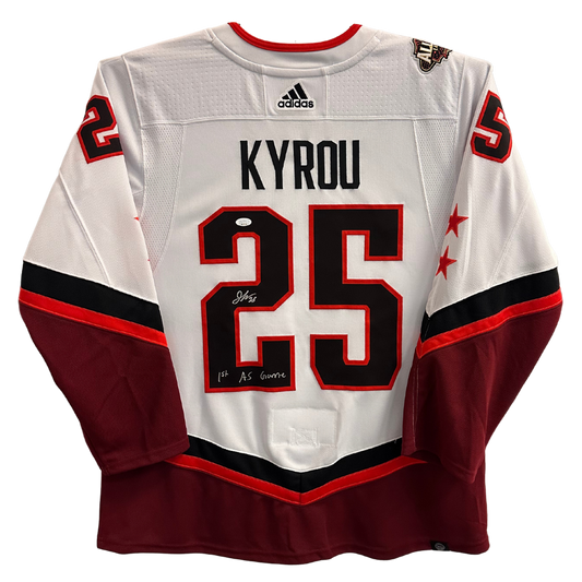 Jordan Kyrou 2022 NHL All-Star Game Western Conference Game-Used