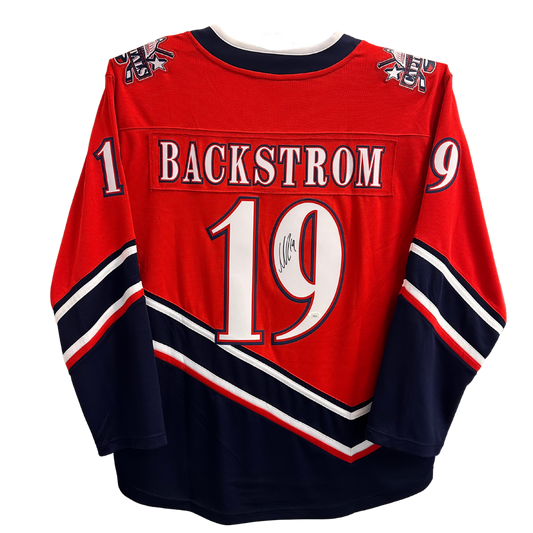 Nicklas Bäckström Washington Capitals Autographed Fanatics Away Jersey –  Fan Cave