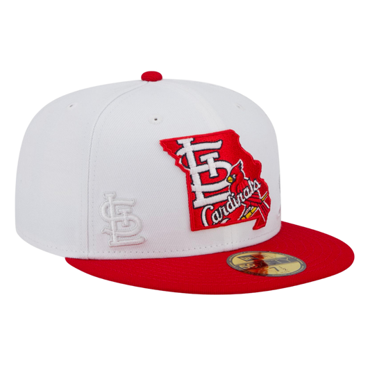 St Louis Cardinals Gray Pop 59FIFTY Fitted Hat – Fan Cave