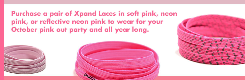 pink Xpand Laces