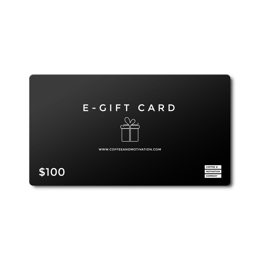 Holiday & Birthday E-Gift Card | Coffee & Motivation Company