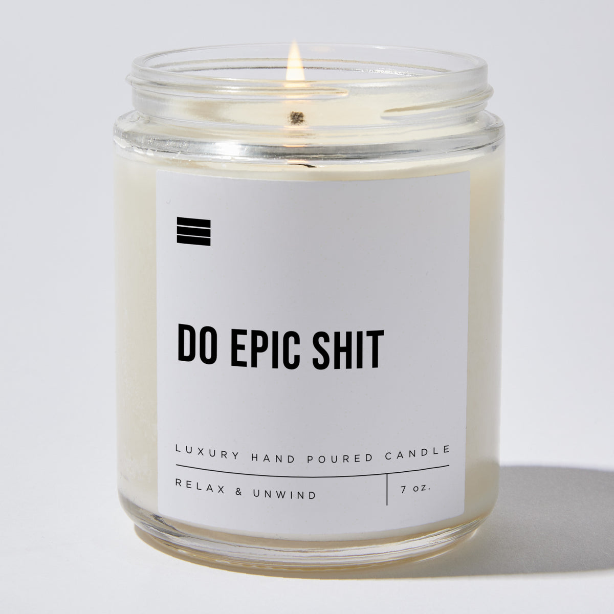 Candles - Do Epic Shit - Motivational Luxury Scented Candle Jar - Soy ...