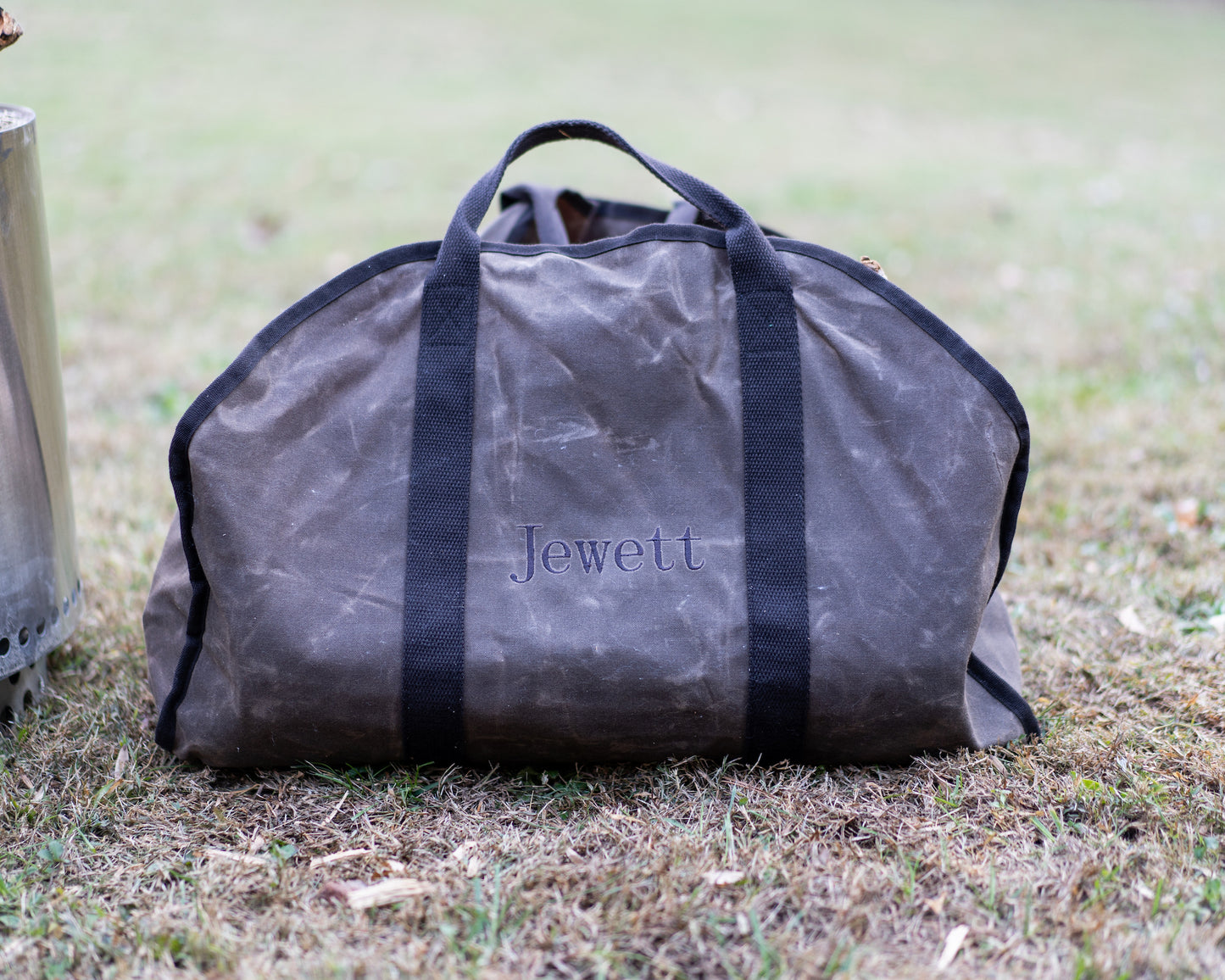 Waxed Log Carrier Bag – Winston's Collection