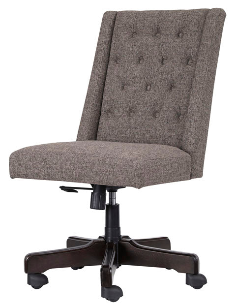 Grey Fabric Home Office Swivel Desk Chair Furniture Express