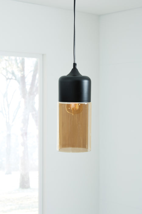 Glass Cylinder Pendant Light williamina glass cylinder pendant light champagne black