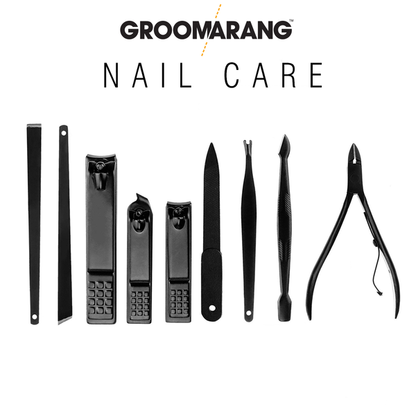 Groomarang The Ultimate 15 Piece Mens Grooming Manicure & Pedicure Kit 6