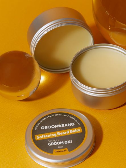 Groomarang Softening Beard Balm - Sweet Almond Oil and Jojoba 3