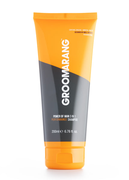 Groomarang Power of Man 3 in 1 Performance Hair Loss Shampoo 200ml 3