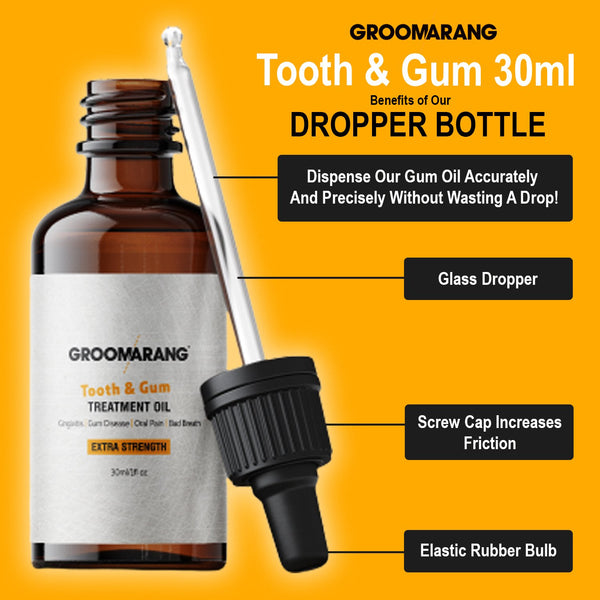 Groomarang Tooth & Gum Treatment Oil 30ml - Extra Fresh and Extra Strength 1